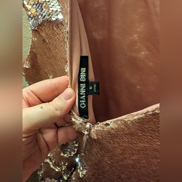 Gianni Bini Flip Sequin Dress - Picture 2 of 3